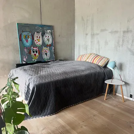 Апартаменты Smuk Arkitekttegnet Hus I Newyorker-stil Копенгаген